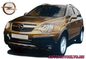 Opel Antara - технические характеристики автомобиля Опель Антара
