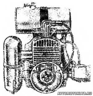 Двухтактный двигатель Закс-Стамо 30